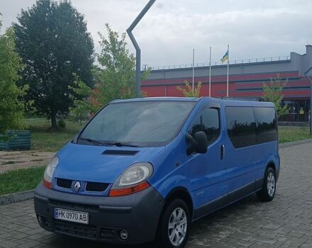 Синій Рено Трафік, об'ємом двигуна 2.5 л та пробігом 400 тис. км за 7500 $, фото 1 на Automoto.ua