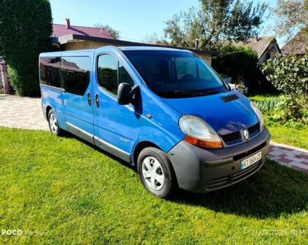 Синій Рено Трафік, об'ємом двигуна 1.9 л та пробігом 49 тис. км за 7500 $, фото 1 на Automoto.ua