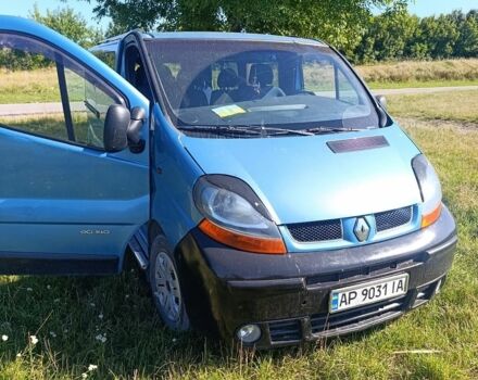 Синій Рено Трафік, об'ємом двигуна 2.46 л та пробігом 496 тис. км за 7300 $, фото 1 на Automoto.ua