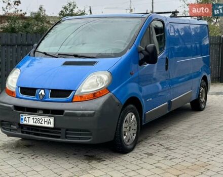 Синій Рено Трафік, об'ємом двигуна 1.87 л та пробігом 402 тис. км за 5250 $, фото 1 на Automoto.ua