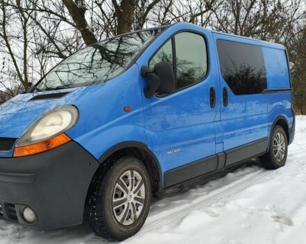 Синій Рено Трафік, об'ємом двигуна 1.9 л та пробігом 499 тис. км за 6100 $, фото 1 на Automoto.ua