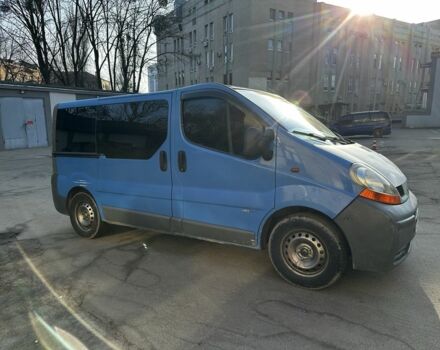 Синій Рено Трафік, об'ємом двигуна 1.9 л та пробігом 350 тис. км за 5500 $, фото 1 на Automoto.ua