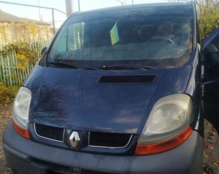 Синий Рено Трафик, объемом двигателя 1.9 л и пробегом 400 тыс. км за 7000 $, фото 1 на Automoto.ua