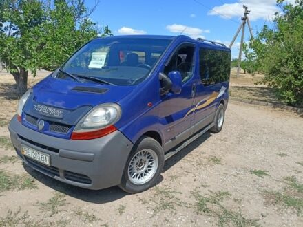 Рено Трафік 2004 у Баштанке на Automoto.ua Синій Рено Трафік, об'ємом двигуна 1.9 л та пробігом 10 тис. км за 6700 $, фото 1 на Automoto.ua