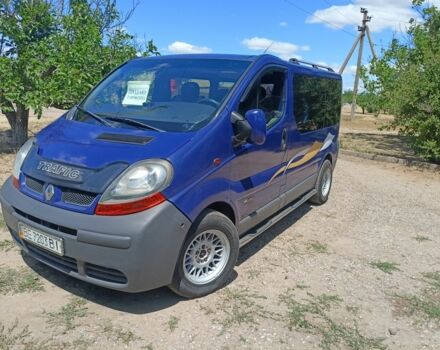 Синий Рено Трафик, объемом двигателя 1.9 л и пробегом 10 тыс. км за 6700 $, фото 1 на Automoto.ua