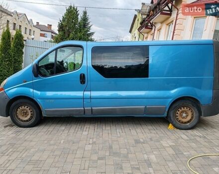 Синій Рено Трафік, об'ємом двигуна 2.5 л та пробігом 550 тис. км за 7800 $, фото 1 на Automoto.ua