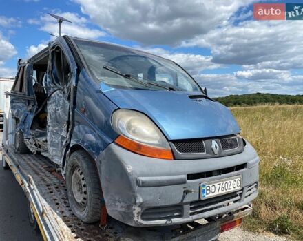 Синій Рено Трафік, об'ємом двигуна 2.46 л та пробігом 350 тис. км за 1850 $, фото 1 на Automoto.ua