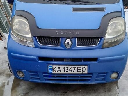 Синій Рено Трафік, об'ємом двигуна 1.9 л та пробігом 400 тис. км за 6200 $, фото 1 на Automoto.ua