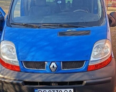 Синий Рено Трафик, объемом двигателя 1.87 л и пробегом 250 тыс. км за 7500 $, фото 1 на Automoto.ua