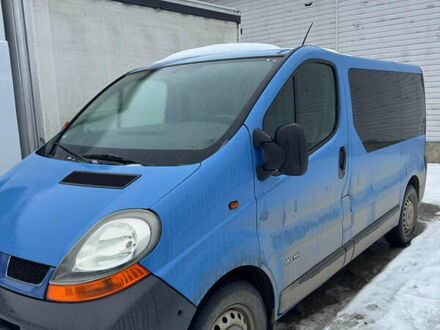Синій Рено Трафік, об'ємом двигуна 2.46 л та пробігом 160 тис. км за 5500 $, фото 1 на Automoto.ua