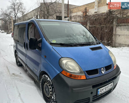 Синій Рено Трафік, об'ємом двигуна 1.9 л та пробігом 378 тис. км за 5200 $, фото 1 на Automoto.ua
