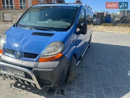 Синий Рено Трафик, объемом двигателя 1.87 л и пробегом 333 тыс. км за 6700 $, фото 1 на Automoto.ua