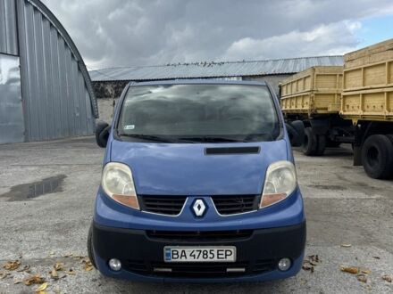 Синій Рено Трафік, об'ємом двигуна 2 л та пробігом 300 тис. км за 8000 $, фото 1 на Automoto.ua