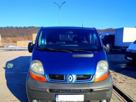 Синий Рено Трафик, объемом двигателя 2.5 л и пробегом 0 тыс. км за 6500 $, фото 1 на Automoto.ua
