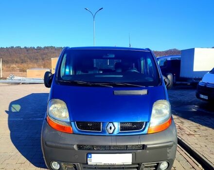 Синий Рено Трафик, объемом двигателя 2.5 л и пробегом 0 тыс. км за 6500 $, фото 1 на Automoto.ua