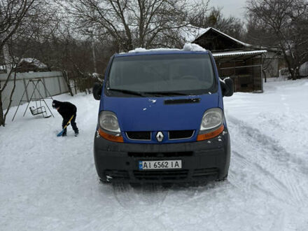 Синий Рено Трафик, объемом двигателя 1.9 л и пробегом 388 тыс. км за 6999 $, фото 1 на Automoto.ua