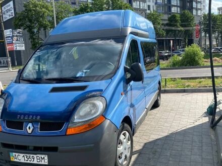 Рено Трафик 2006 в Камень-Каширский на Automoto.ua Синий Рено Трафик, объемом двигателя 1.9 л и пробегом 370 тыс. км за 7300 $, фото 1 на Automoto.ua