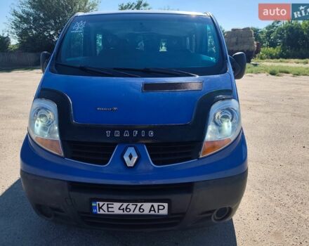 Синий Рено Трафик, объемом двигателя 2 л и пробегом 350 тыс. км за 8800 $, фото 1 на Automoto.ua