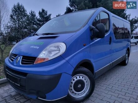 Синій Рено Трафік, об'ємом двигуна 2 л та пробігом 267 тис. км за 9500 $, фото 1 на Automoto.ua
