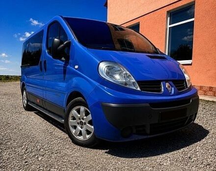 Синий Рено Трафик, объемом двигателя 2.5 л и пробегом 350 тыс. км за 8500 $, фото 1 на Automoto.ua
