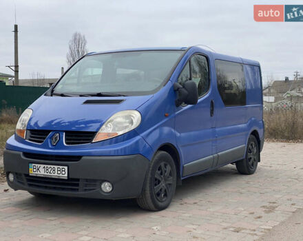 Синій Рено Трафік, об'ємом двигуна 2 л та пробігом 398 тис. км за 8000 $, фото 1 на Automoto.ua