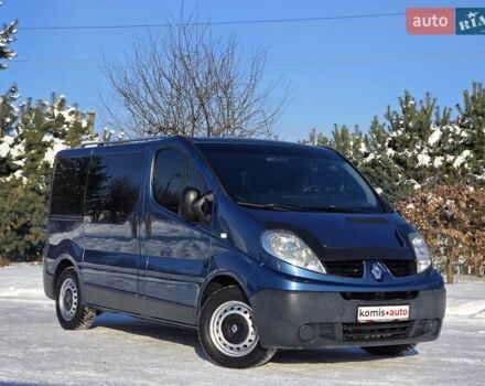 Синій Рено Трафік, об'ємом двигуна 2 л та пробігом 207 тис. км за 8999 $, фото 1 на Automoto.ua