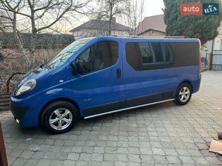 Синий Рено Трафик, объемом двигателя 2 л и пробегом 391 тыс. км за 9500 $, фото 1 на Automoto.ua