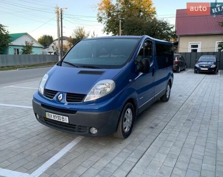 Синій Рено Трафік, об'ємом двигуна 2.5 л та пробігом 172 тис. км за 8300 $, фото 1 на Automoto.ua