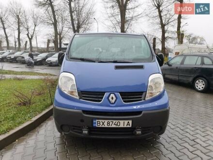 Синий Рено Трафик, объемом двигателя 2 л и пробегом 361 тыс. км за 8600 $, фото 1 на Automoto.ua