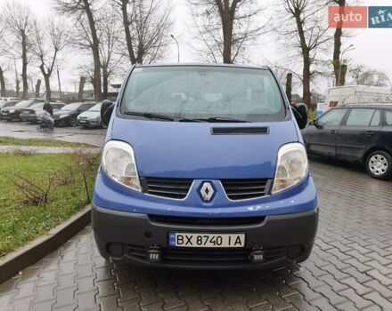 Синий Рено Трафик, объемом двигателя 2 л и пробегом 361 тыс. км за 8600 $, фото 1 на Automoto.ua