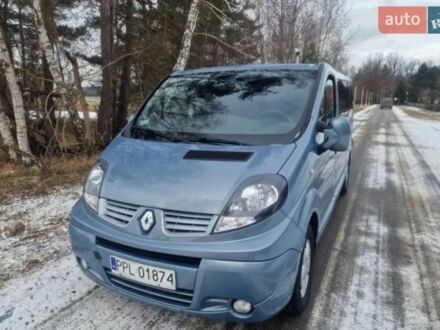 Синий Рено Трафик, объемом двигателя 2 л и пробегом 195 тыс. км за 9100 $, фото 1 на Automoto.ua