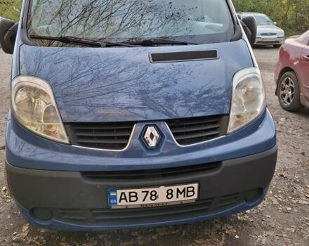 Синий Рено Трафик, объемом двигателя 2 л и пробегом 254 тыс. км за 13900 $, фото 1 на Automoto.ua
