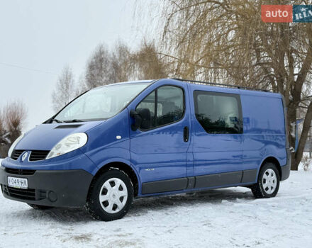 Синій Рено Трафік, об'ємом двигуна 2 л та пробігом 255 тис. км за 13950 $, фото 1 на Automoto.ua