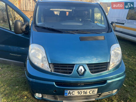 Синий Рено Трафик, объемом двигателя 2 л и пробегом 288 тыс. км за 12100 $, фото 1 на Automoto.ua