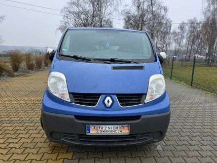 Синій Рено Трафік, об'ємом двигуна 2 л та пробігом 211 тис. км за 8600 $, фото 1 на Automoto.ua