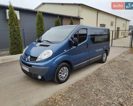 Синий Рено Трафик, объемом двигателя 2 л и пробегом 221 тыс. км за 13999 $, фото 1 на Automoto.ua