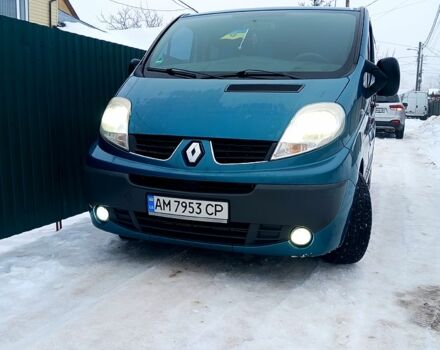 Синий Рено Трафик, объемом двигателя 2 л и пробегом 33800 тыс. км за 12000 $, фото 1 на Automoto.ua
