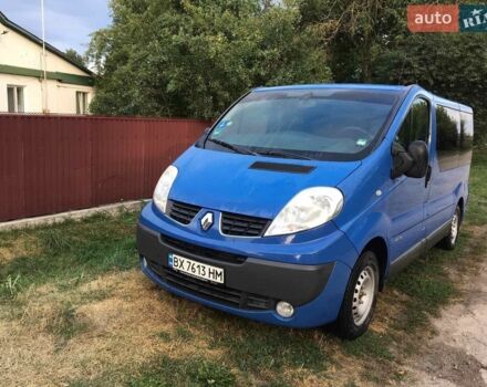 Синій Рено Трафік, об'ємом двигуна 2 л та пробігом 261 тис. км за 13200 $, фото 1 на Automoto.ua