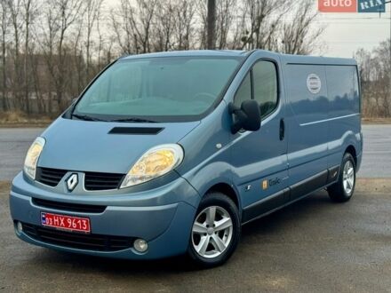Синий Рено Трафик, объемом двигателя 2 л и пробегом 172 тыс. км за 14350 $, фото 1 на Automoto.ua