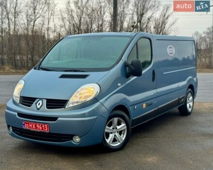 Синий Рено Трафик, объемом двигателя 2 л и пробегом 172 тыс. км за 14350 $, фото 1 на Automoto.ua