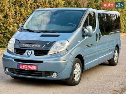 Синий Рено Трафик, объемом двигателя 2 л и пробегом 216 тыс. км за 16999 $, фото 1 на Automoto.ua