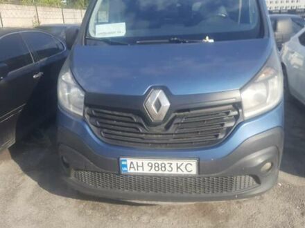 Рено Трафик 2017 в Покровск (Красноармейск) на Automoto.ua Синий Рено Трафик, объемом двигателя 1.6 л и пробегом 446 тыс. км за 13280 $, фото 1 на Automoto.ua