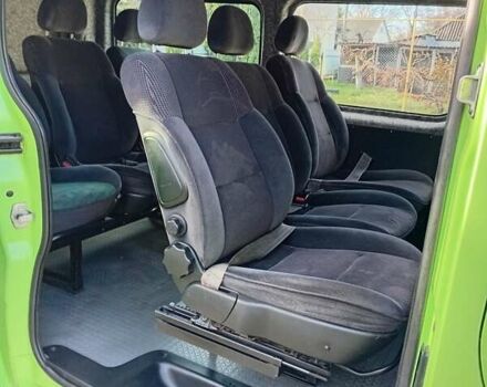 Зеленый Рено Трафик, объемом двигателя 2 л и пробегом 224 тыс. км за 9800 $, фото 15 на Automoto.ua