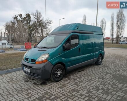 Зеленый Рено Трафик, объемом двигателя 1.9 л и пробегом 427 тыс. км за 4800 $, фото 1 на Automoto.ua