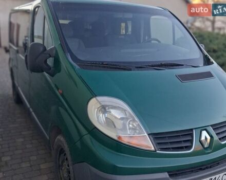 Зелений Рено Трафік, об'ємом двигуна 2 л та пробігом 490 тис. км за 6900 $, фото 1 на Automoto.ua