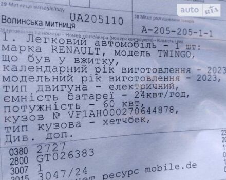 Рено Твінго, об'ємом двигуна 0 л та пробігом 15 тис. км за 2599 $, фото 4 на Automoto.ua