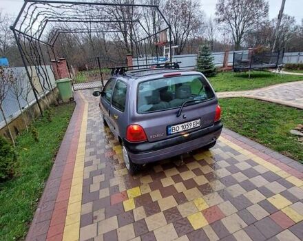 Синий Рено Твинго, объемом двигателя 1.15 л и пробегом 152 тыс. км за 3000 $, фото 3 на Automoto.ua