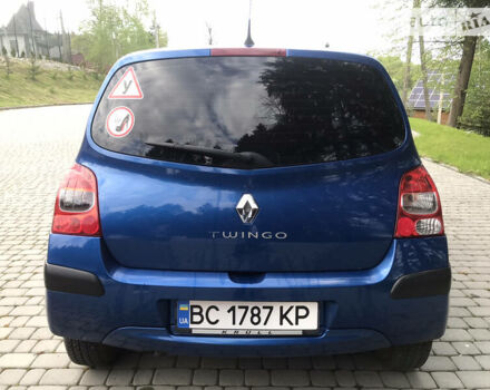 Синий Рено Твинго, объемом двигателя 1.2 л и пробегом 190 тыс. км за 4200 $, фото 4 на Automoto.ua