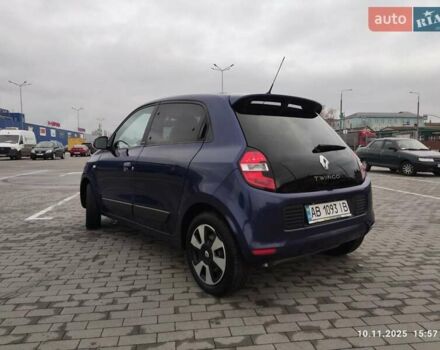 Синий Рено Твинго, объемом двигателя 1 л и пробегом 123 тыс. км за 6500 $, фото 4 на Automoto.ua