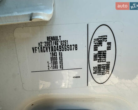 Белый Рено Зое, объемом двигателя 0 л и пробегом 88 тыс. км за 5700 $, фото 20 на Automoto.ua